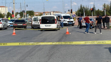 Konya’da polise bıçaklı saldırı! Polis memurunun durumu ağır